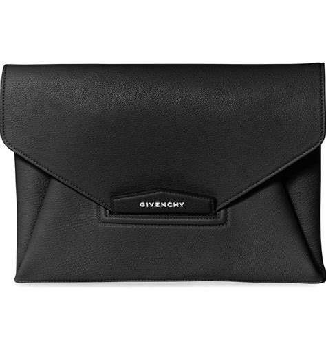 givenchy antigona envelope clutch price|Givenchy medium antigona.